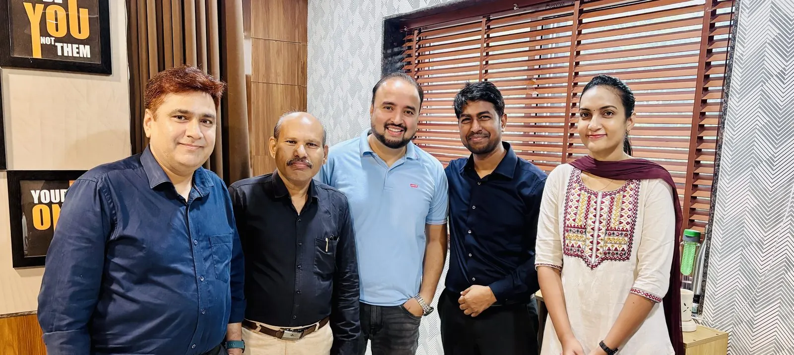 Formal group photo of the Rankers Academy team